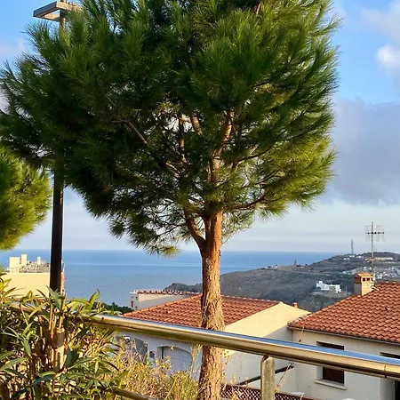 Costa Vermella, Vue Et Montagne Au Calme Lägenhet Cerbère